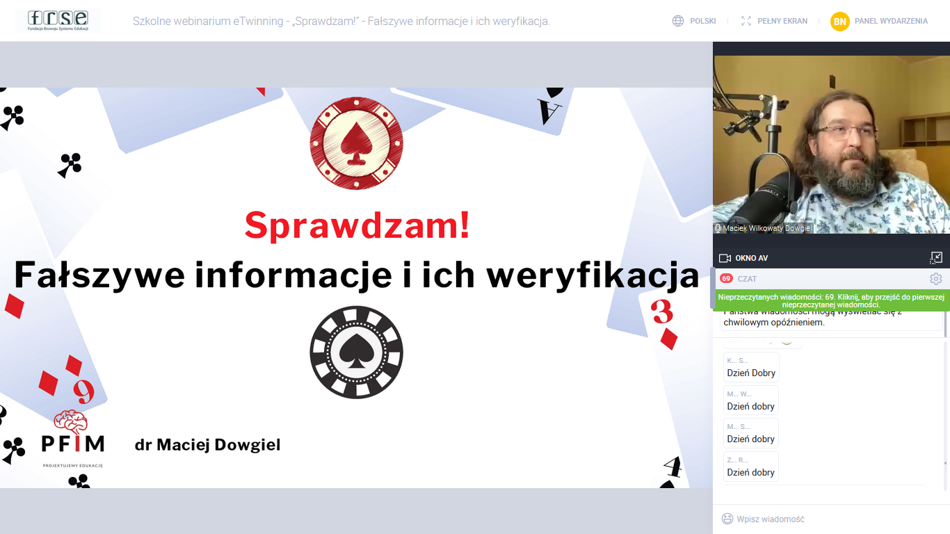 Webinar - Sprawdzam