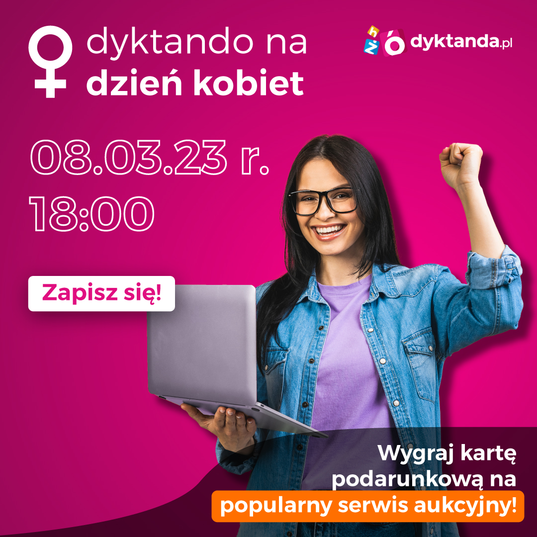 dyktando na Dzień Kobiet