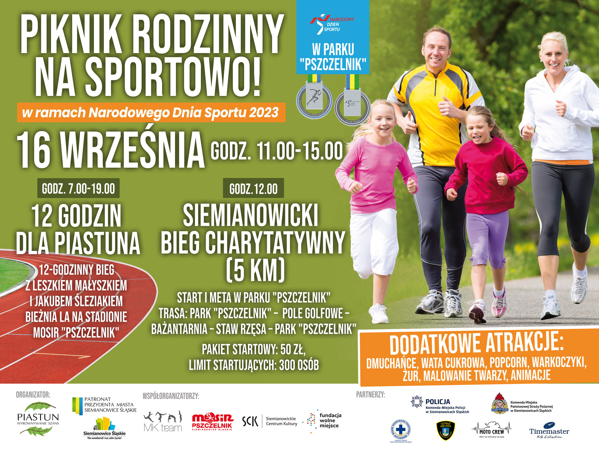 Charytatywny Sportowy Piknik Rodzinny na Pszczelniku!